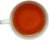 一般的な発酵したルイボス茶は紅茶の色合い！